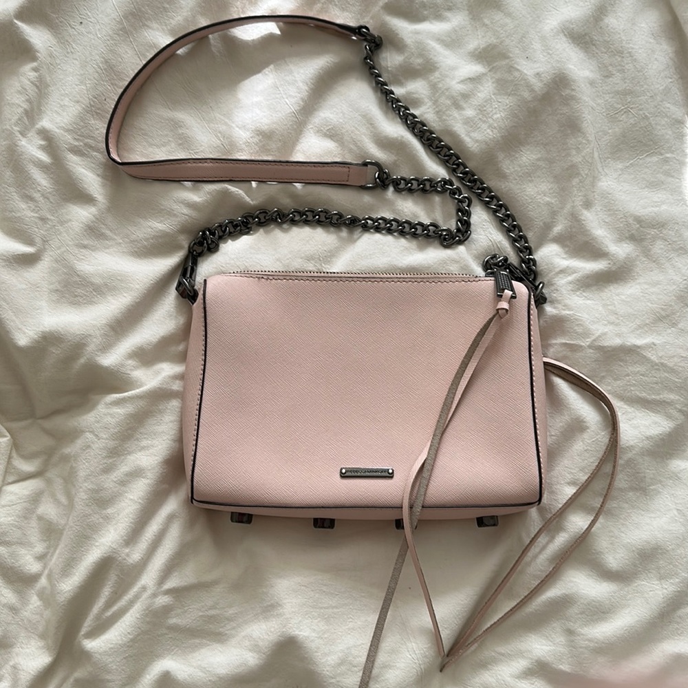 Rebecca Minkoff Avery crossbody/clutch - Blush Pink